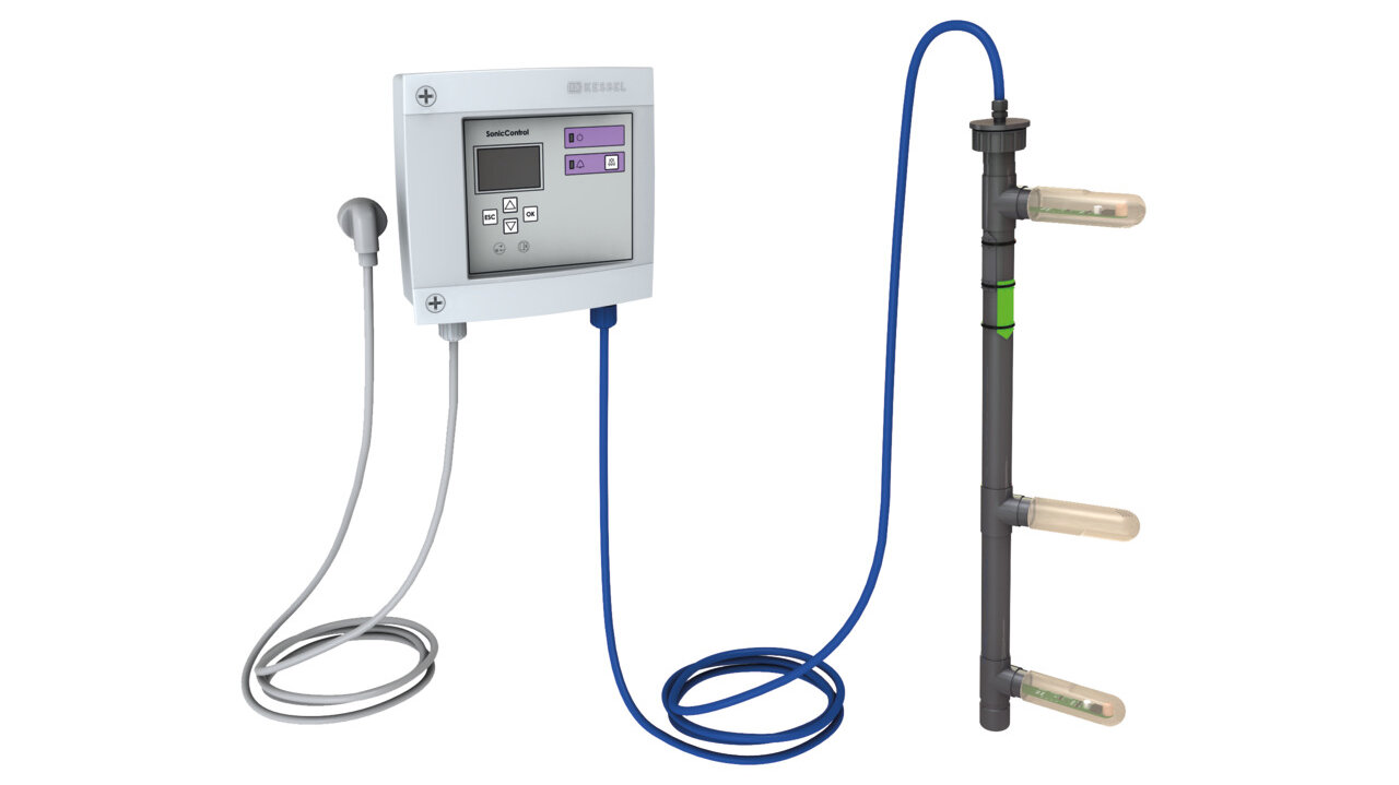 Automatisch meetinstrument SonicControl voor lichtevloeistoffenafscheiders